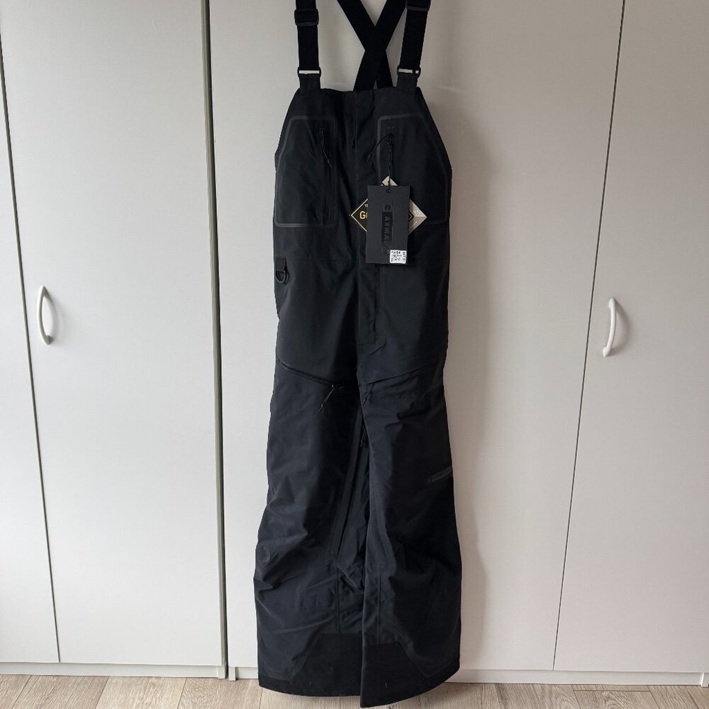 NWT Armada Bib Coveted 3L GORE-TEX Men Medium Black Ski Snowboard Touring